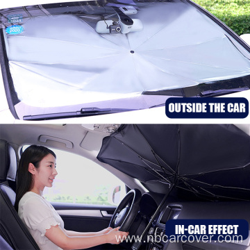 foldable front window protection umbrella sunshade